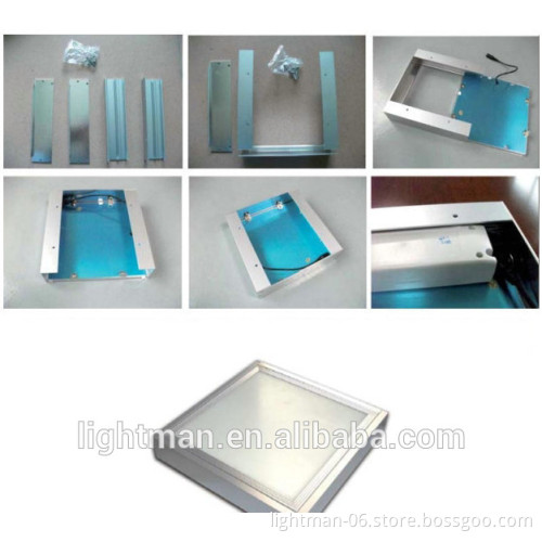 300x600 frame to surface mounted led panels 302x605x50mm